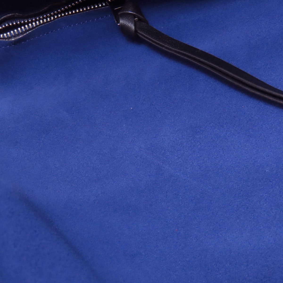 LOEWE Shoulder Bag Calfskin blue one belt