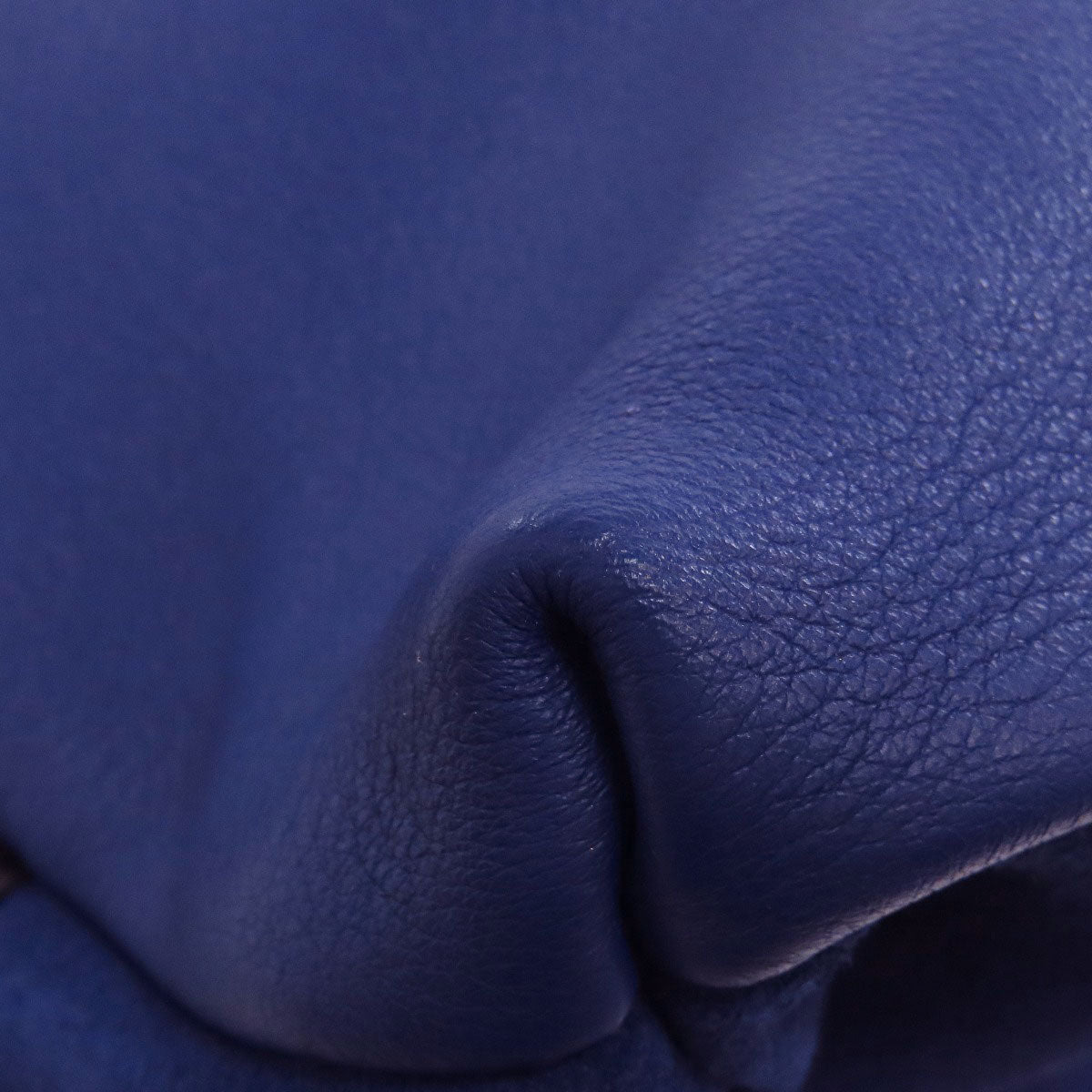 LOEWE Shoulder Bag Calfskin blue one belt