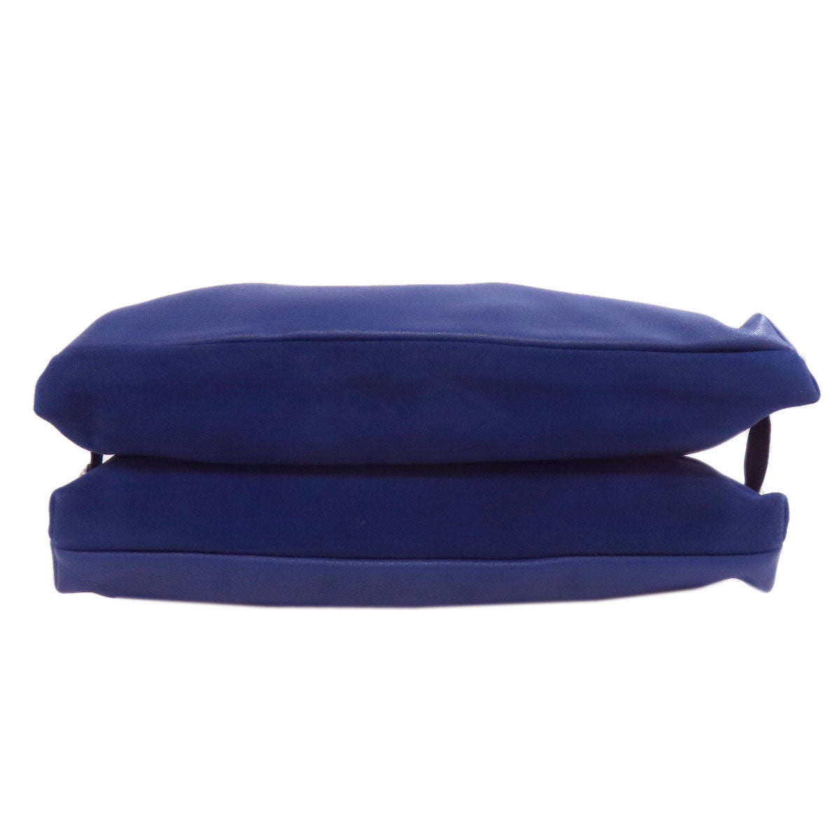 LOEWE Shoulder Bag Calfskin blue one belt