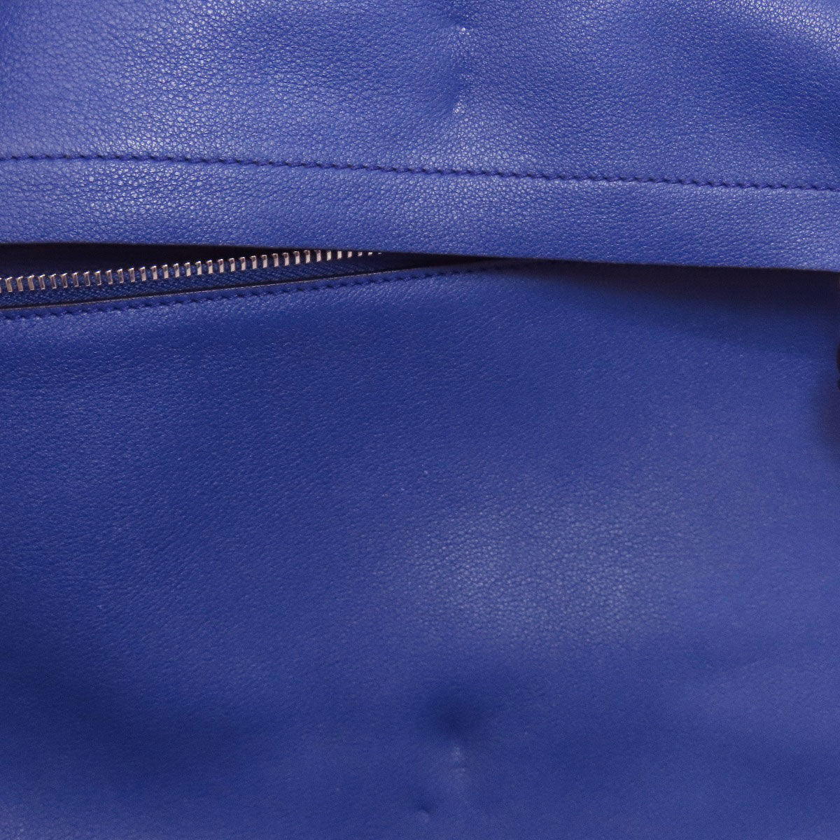 LOEWE Shoulder Bag Calfskin blue one belt