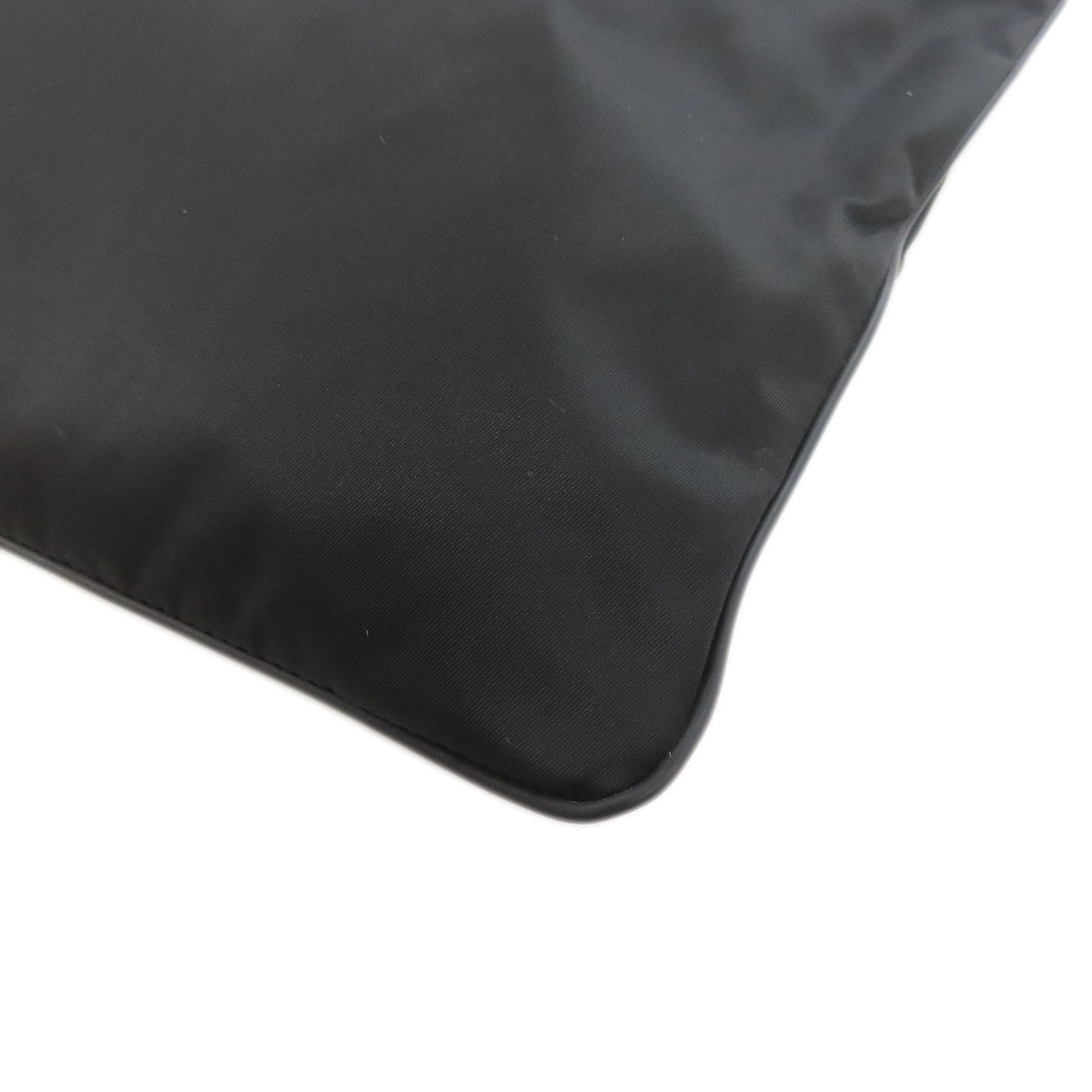 PRADA Shoulder Bag Nylon black logoMetal