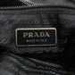 PRADA Shoulder Bag Nylon black logoMetal