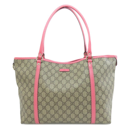 GUCCI Tote Bag 197953 PVC Brown GG Supreme