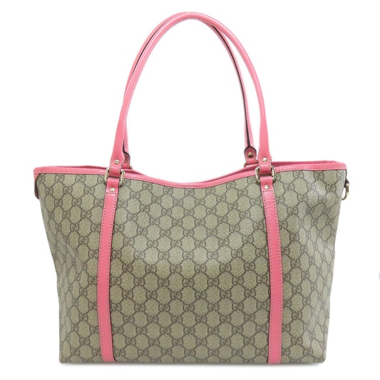 GUCCI Tote Bag 197953 PVC Brown GG Supreme