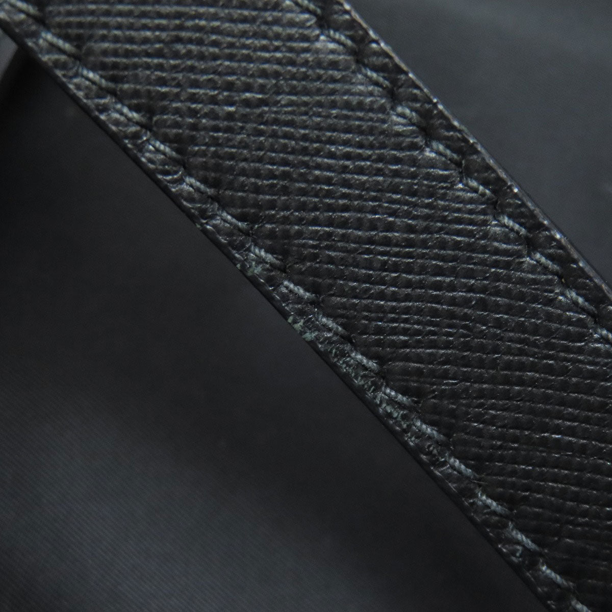 PRADA Tote Bag Nylon black logoMetal human motif