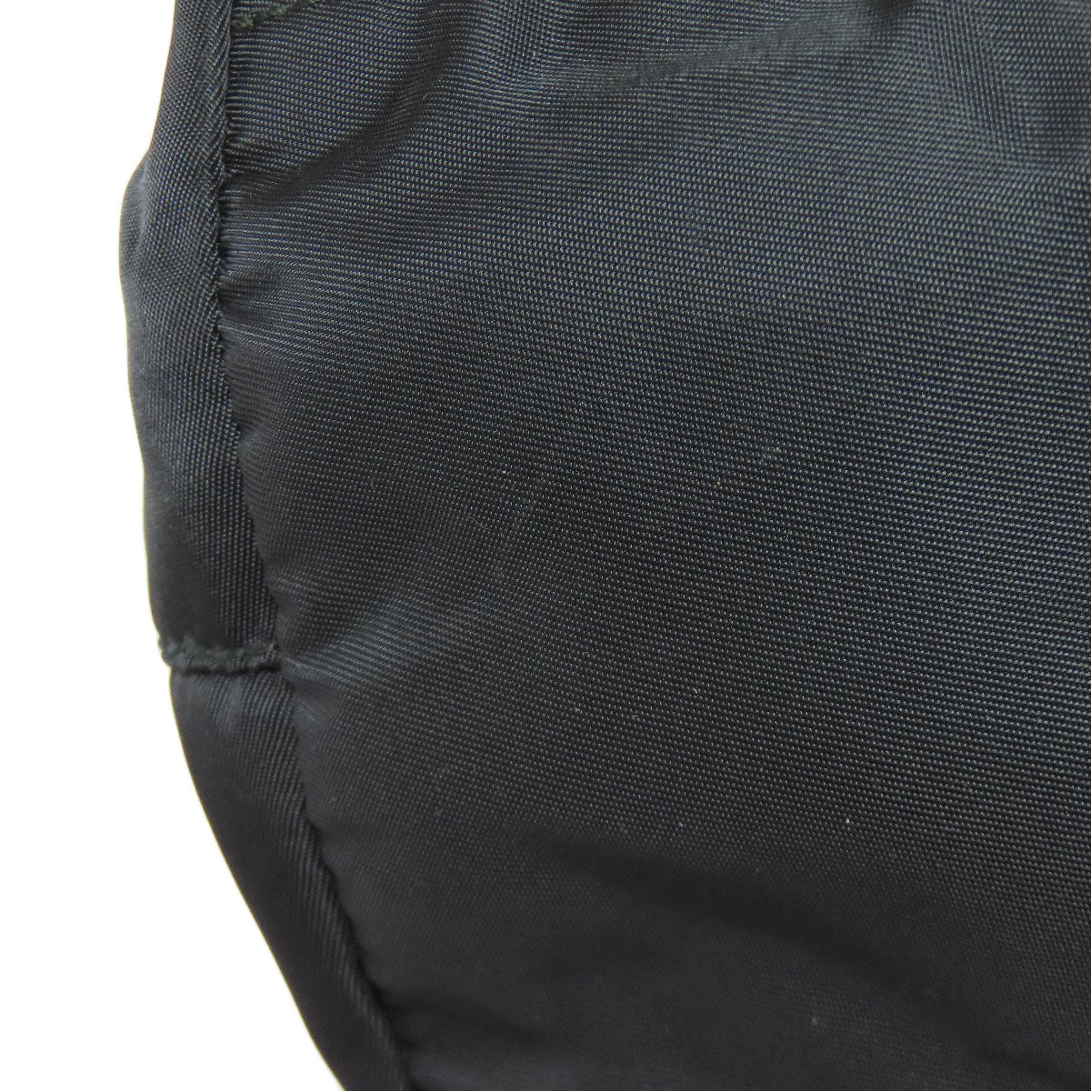 PRADA Tote Bag Nylon black logoMetal human motif