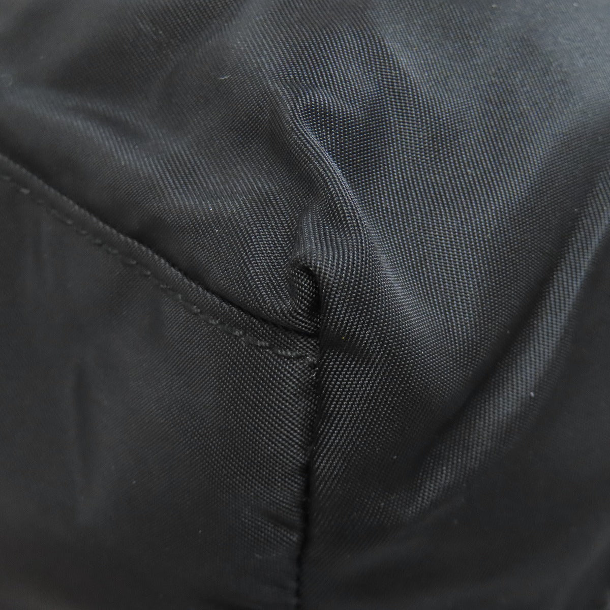 PRADA Tote Bag Nylon black logoMetal human motif