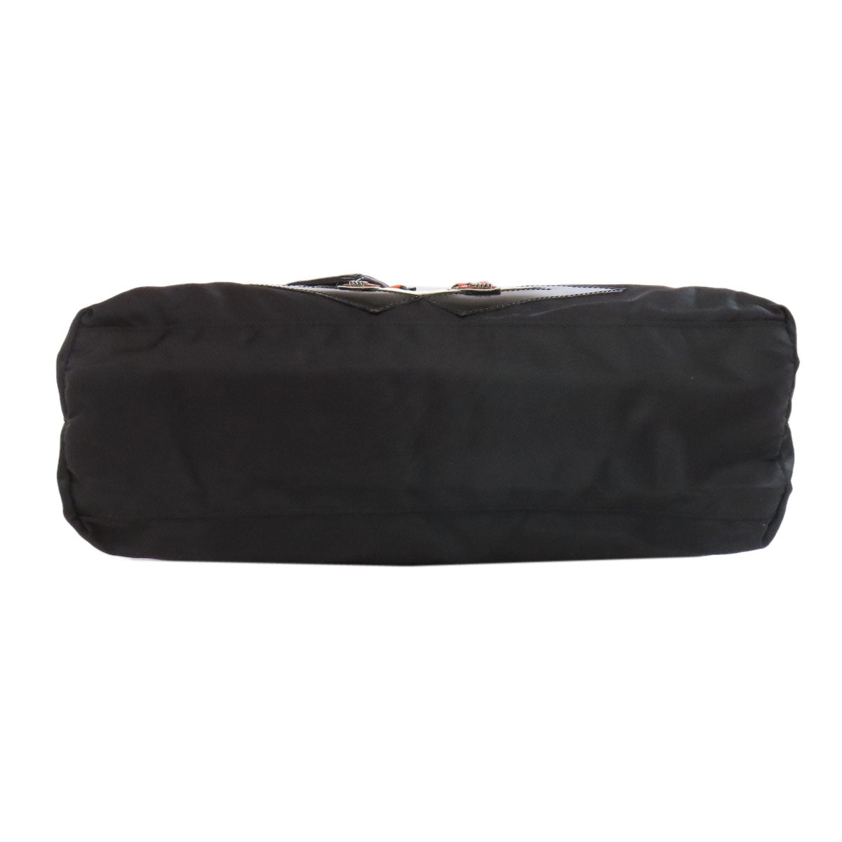 PRADA Tote Bag Nylon black logoMetal human motif