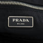 PRADA Tote Bag Nylon black logoMetal human motif