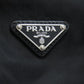 PRADA Tote Bag Nylon black logoMetal human motif