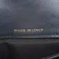 CHANEL Long Wallet Purse lambskin Navy Studs COCO Mark Gold Metal