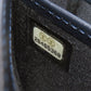 CHANEL Long Wallet Purse lambskin Navy Studs COCO Mark Gold Metal