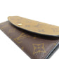 LOUIS VUITTON Long Wallet Purse M82157 Monogram reverse Brown Portefeuille Emily