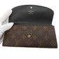 LOUIS VUITTON Long Wallet Purse M82157 Monogram reverse Brown Portefeuille Emily