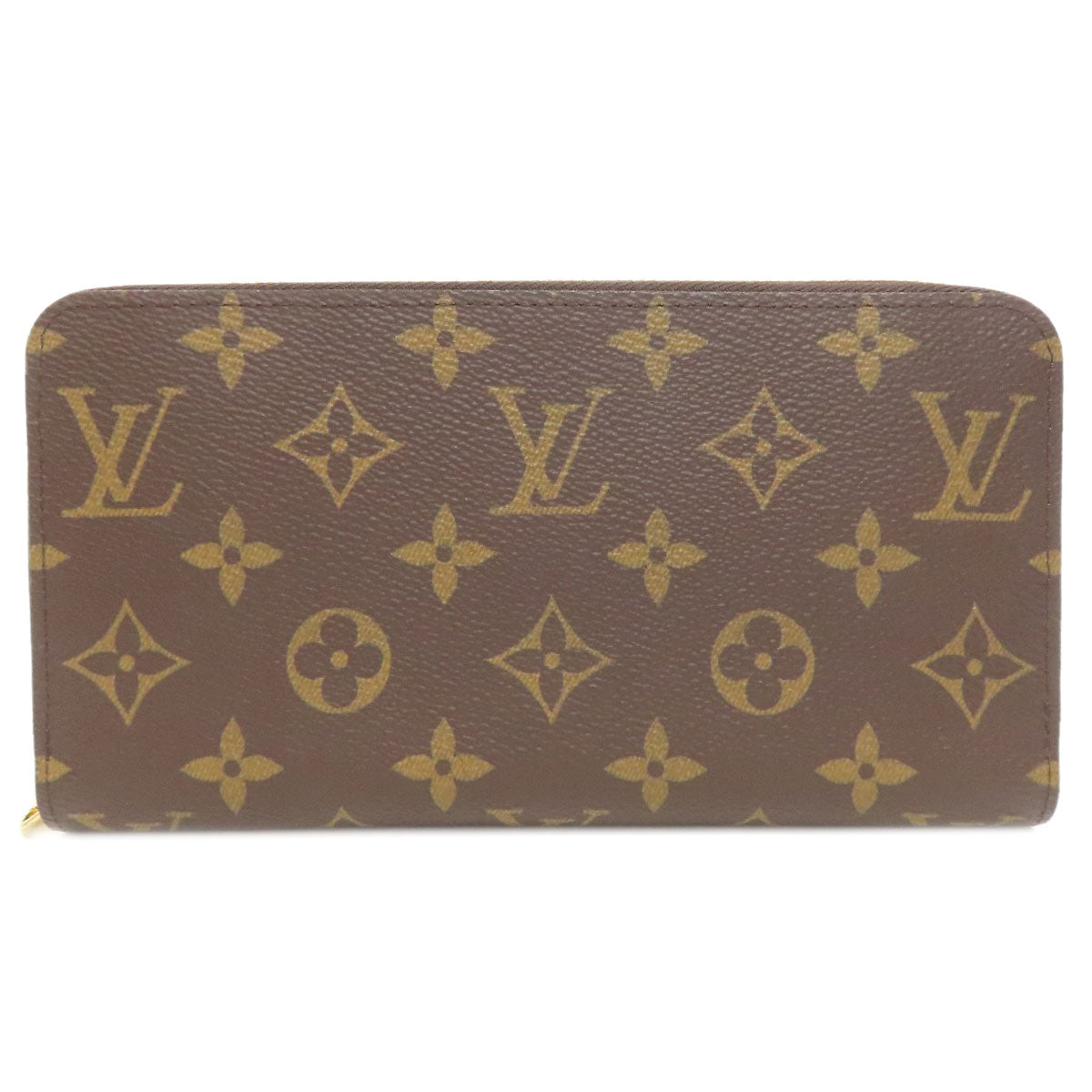 LOUIS VUITTON Long Wallet Purse M41896 Monogram canvas Brown Zippy wallet