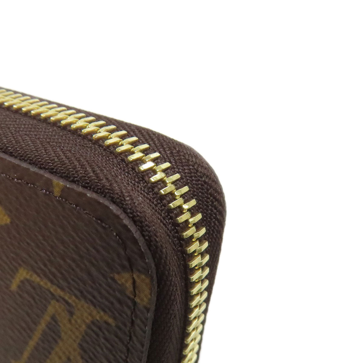 LOUIS VUITTON Long Wallet Purse M41896 Monogram canvas Brown Zippy wallet