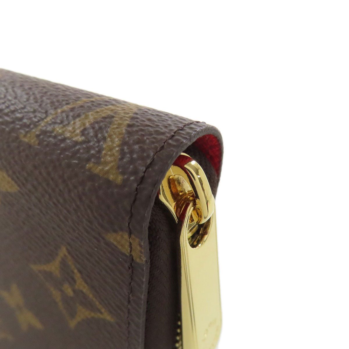LOUIS VUITTON Long Wallet Purse M41896 Monogram canvas Brown Zippy wallet