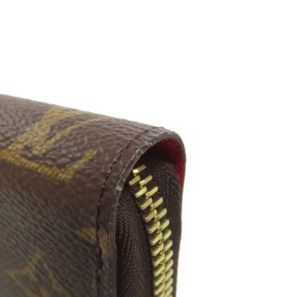 LOUIS VUITTON Long Wallet Purse M41896 Monogram canvas Brown Zippy wallet