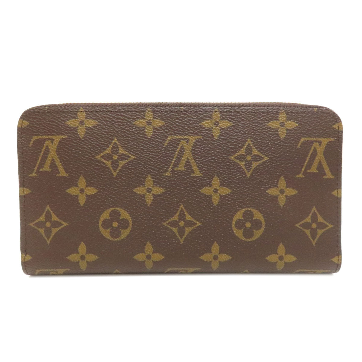LOUIS VUITTON Long Wallet Purse M41896 Monogram canvas Brown Zippy wallet