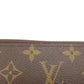 LOUIS VUITTON Long Wallet Purse M41896 Monogram canvas Brown Zippy wallet