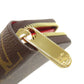 LOUIS VUITTON Long Wallet Purse M41896 Monogram canvas Brown Zippy wallet