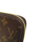 LOUIS VUITTON Long Wallet Purse M41896 Monogram canvas Brown Zippy wallet