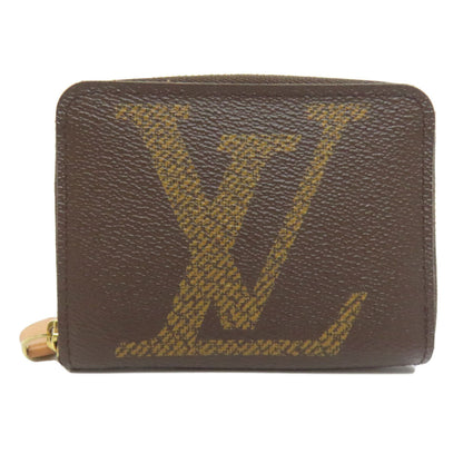 LOUIS VUITTON Coin case M67690 Giant monogram canvas Brown Zippy coin purse
