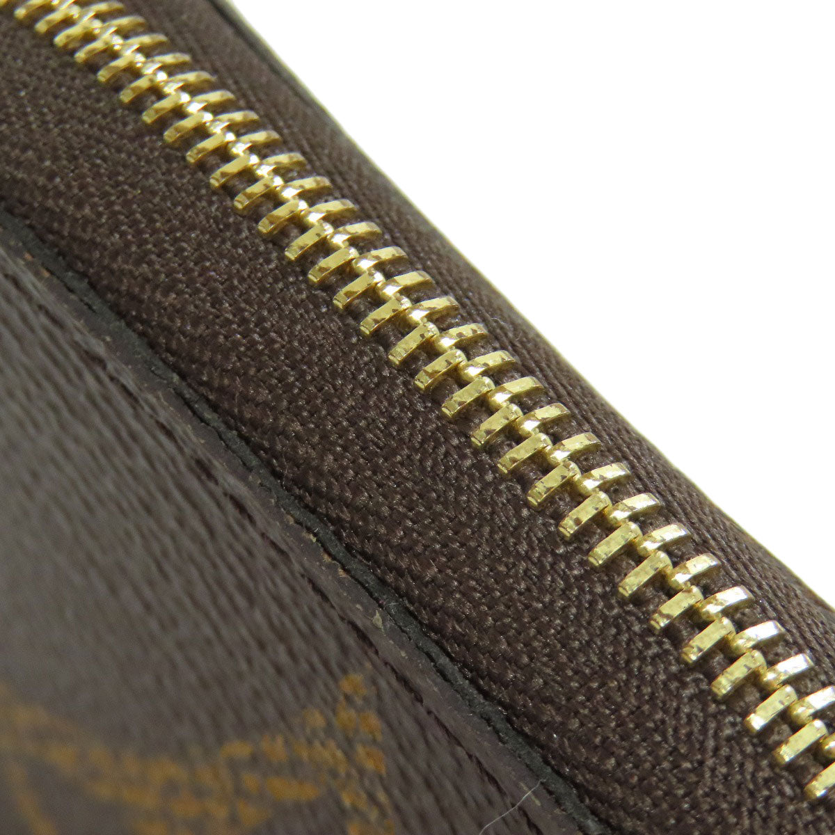 LOUIS VUITTON Coin case M67690 Giant monogram canvas Brown Zippy coin purse