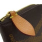 LOUIS VUITTON Coin case M67690 Giant monogram canvas Brown Zippy coin purse