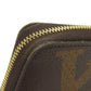 LOUIS VUITTON Coin case M67690 Giant monogram canvas Brown Zippy coin purse