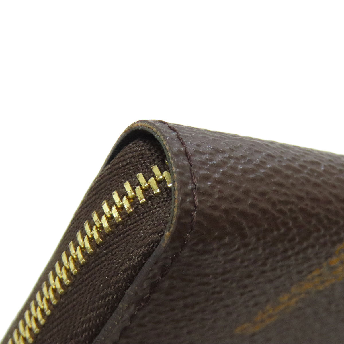 LOUIS VUITTON Coin case M67690 Giant monogram canvas Brown Zippy coin purse