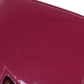 LOUIS VUITTON Long Wallet Purse M64463 Patent leather purple Portefeuille twist