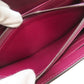 LOUIS VUITTON Long Wallet Purse M64463 Patent leather purple Portefeuille twist