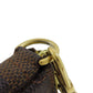LOUIS VUITTON Accessory pouch N58009 Damier canvas Brown Mini Pochette Accessoires