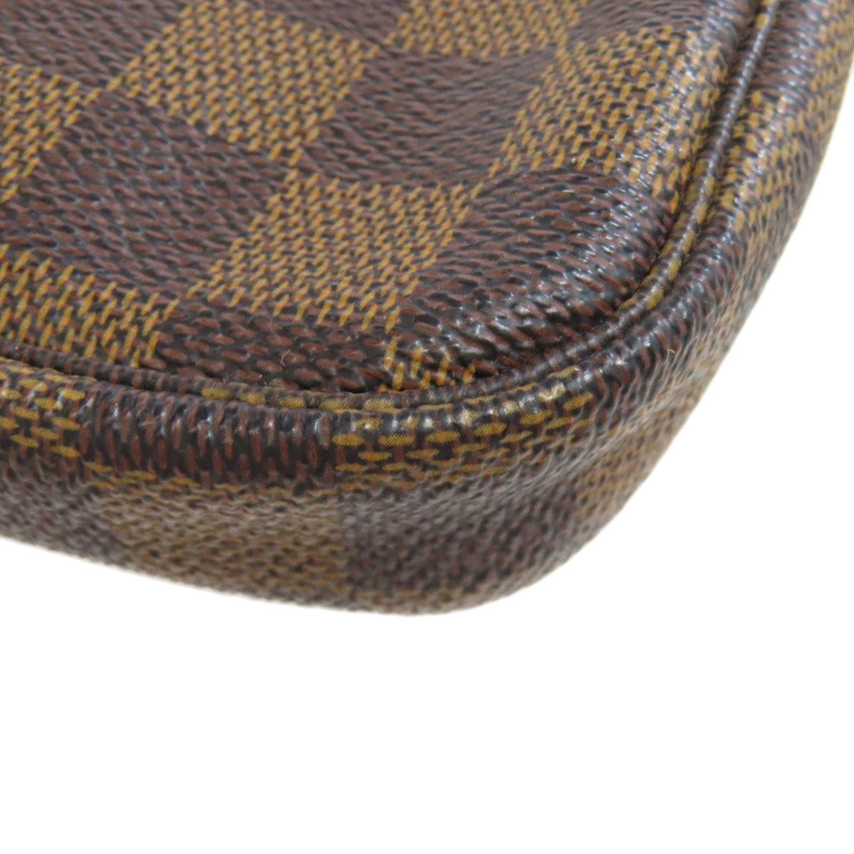 LOUIS VUITTON Accessory pouch N58009 Damier canvas Brown Mini Pochette Accessoires