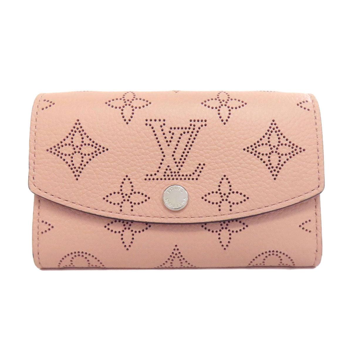 LOUIS VUITTON Bifold Wallet M64050 Mahina leather pink Portomone Anae