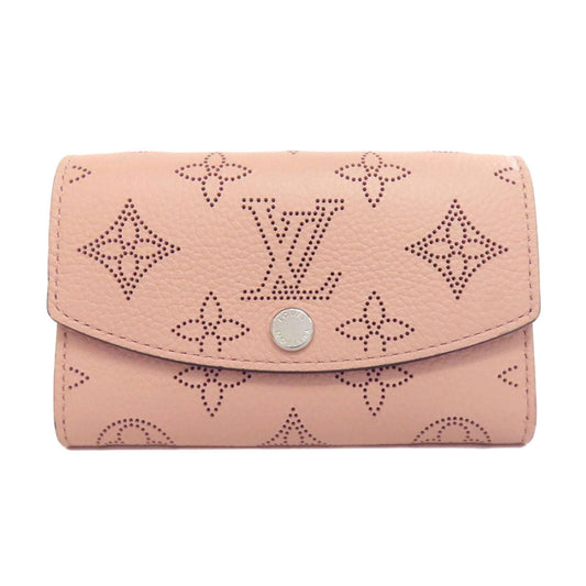 LOUIS VUITTON Bifold Wallet M64050 Mahina leather pink Portomone Anae