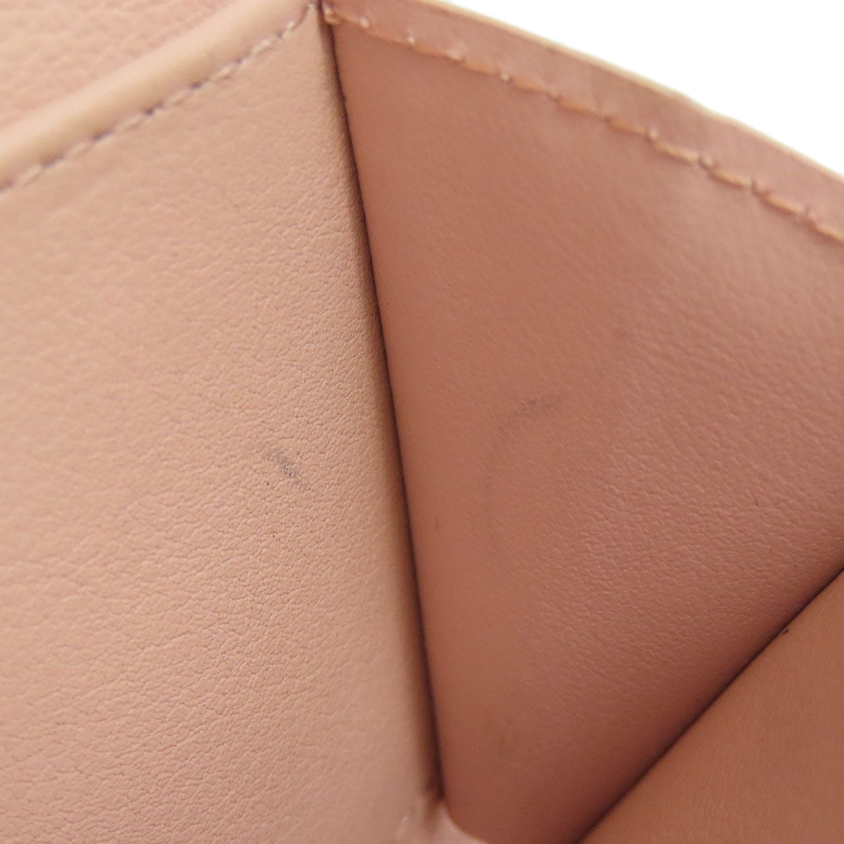 LOUIS VUITTON Bifold Wallet M64050 Mahina leather pink Portomone Anae
