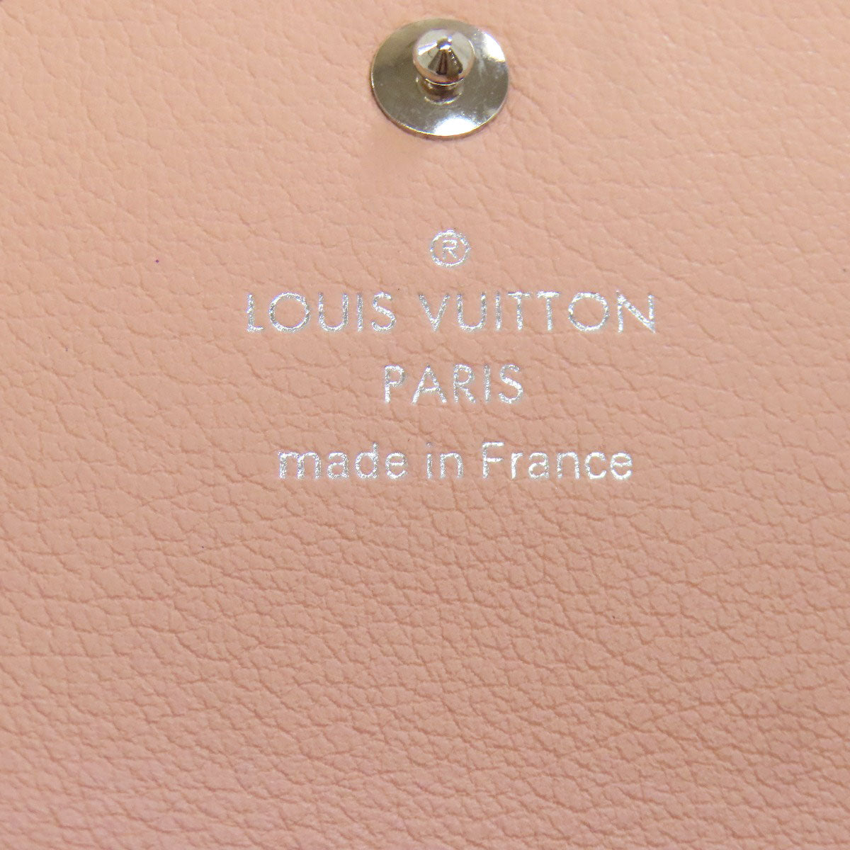 LOUIS VUITTON Bifold Wallet M64050 Mahina leather pink Portomone Anae