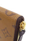 LOUIS VUITTON Long Wallet Purse M82336 Monogram reverse Brown Portefeuille Clemence
