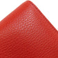 GUCCI Long Wallet Purse 354498 leather Red Swing
