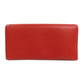 GUCCI Long Wallet Purse 354498 leather Red Swing