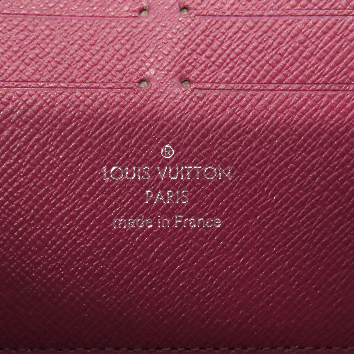 LOUIS VUITTON Long Wallet Purse M60305 Epi Red Zippy wallet
