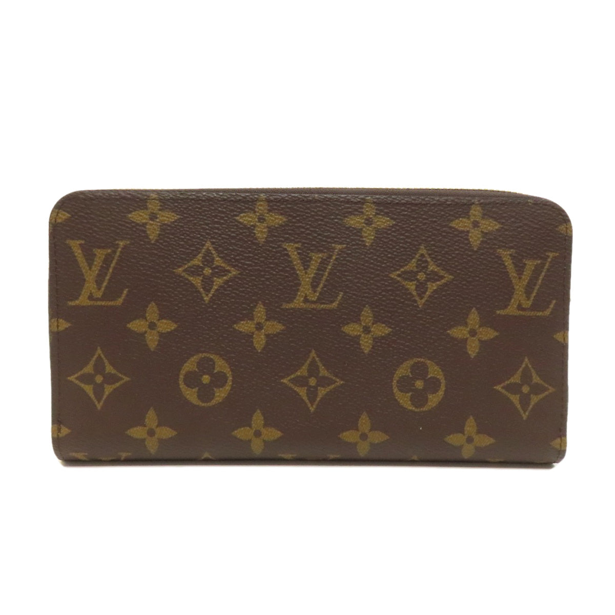 LOUIS VUITTON Long Wallet Purse M41896 Monogram canvas Brown Zippy wallet