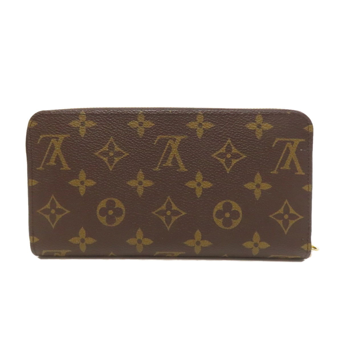 LOUIS VUITTON Long Wallet Purse M41896 Monogram canvas Brown Zippy wallet