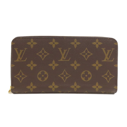 LOUIS VUITTON Long Wallet Purse M41895 Monogram canvas Brown Zippy wallet