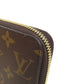 LOUIS VUITTON Long Wallet Purse M41895 Monogram canvas Brown Zippy wallet