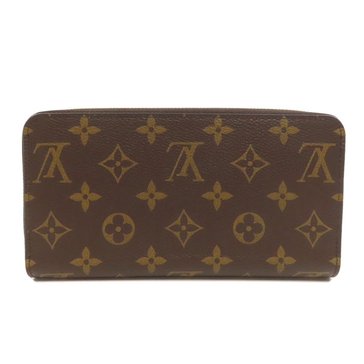 LOUIS VUITTON Long Wallet Purse M41895 Monogram canvas Brown Zippy wallet
