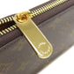 LOUIS VUITTON Long Wallet Purse M42616 Monogram canvas Brown Zippy wallet