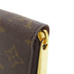 LOUIS VUITTON Long Wallet Purse M42616 Monogram canvas Brown Zippy wallet